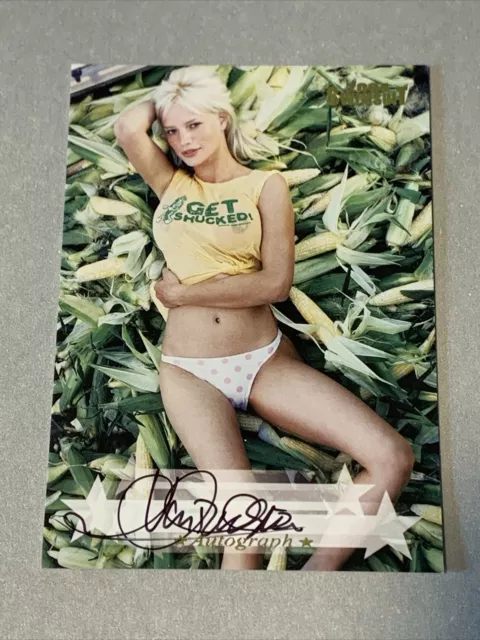 2004 Sports Illustrated Swimsuit Card Jessica Van Der Steen AUTO Autograph