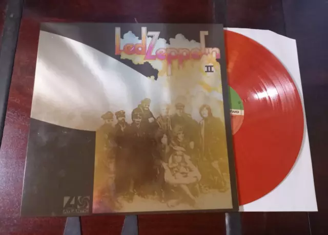 Led Zeppelin II - Rare! - Colour Vinyl - Silver Sleeve Variation - 12" LP UK