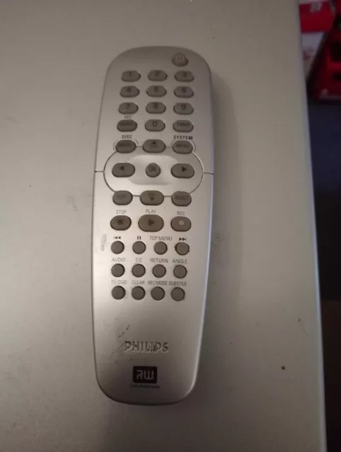 Original Philips SF059 SF061 RW DVD Remote Controll