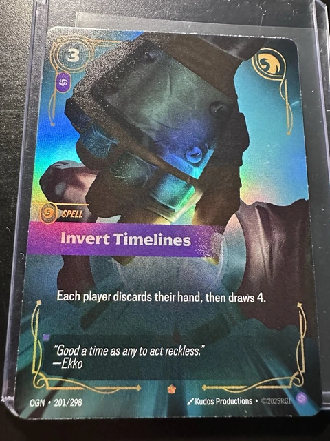 RIFTBOUND: LEAGUE OF legends tcg Invert Timelines EUR 19,13 - PicClick IT