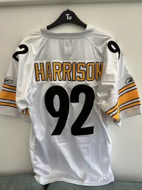 PITTSBURGH STEELERS REEBOK NFL Jersey 92 Harrison American