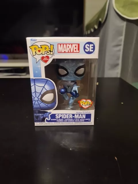 Marvel - Spider-Man SE - Funko Pop! - Vinyl Figur - Make A Wish - Metallic