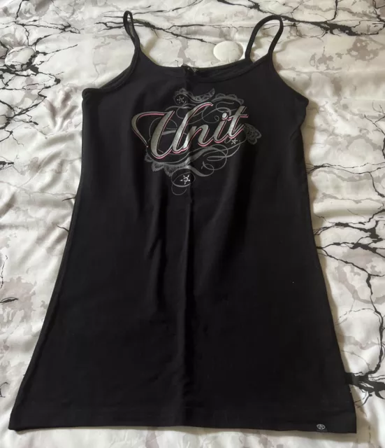 Women’s Unit Tank Singlet Size S New No Tags Black