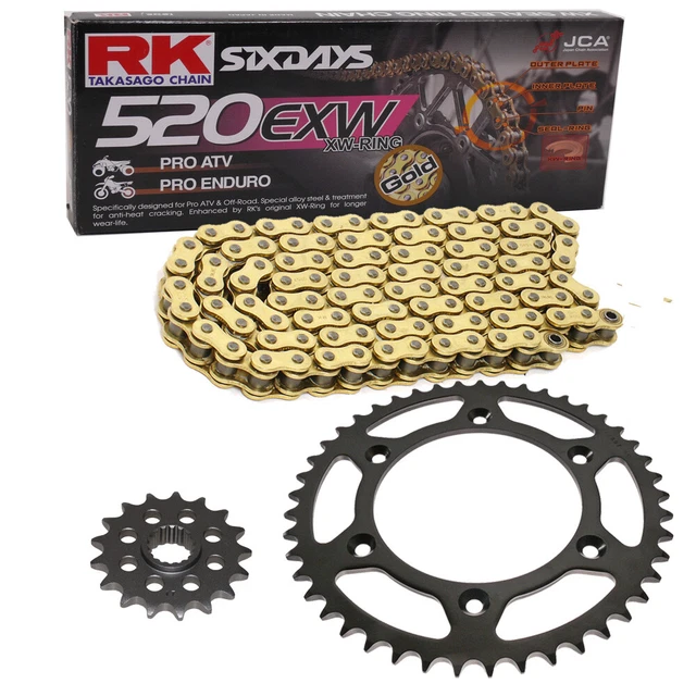 Transmission Ktm Duke Kit Chaîne Moto DID 520/112 - Pour KTM Duke Transmission Ktm Duke Kit Chaîne Moto DID 520/112 - Pour KTM Duke