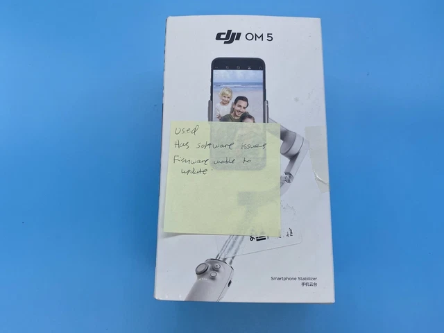 Smartphone DJI OM 5 Estabilizador de cardán Puesta de sol Blanco *VER DESCRIPCIÓN*