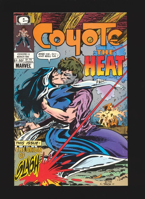 Coyote # 11 - Todd McFarlane 1st published artwork NM- Cond.