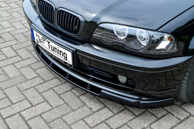 Sonderaktion Frontspoiler Cuplippe Spoilerschwert aus ABS für BMW E46 3er ABE