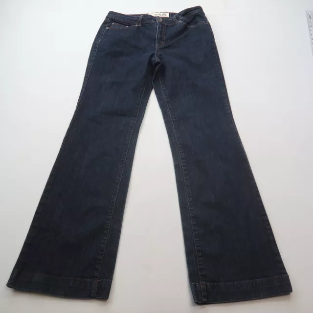 FADED GLORY WOMENS Stretch Flare Jeans Size 10 Tall Dark Wash Y2K 33 ...