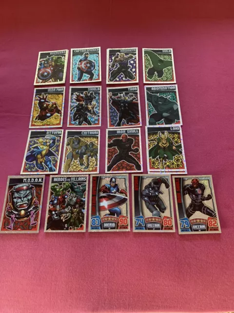 Topps Marvel Hero Attax Series 4:             Holo Foil Cards