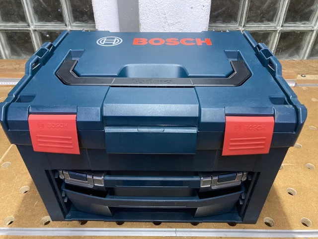 Bosch Sortimo - I-BOXX 102 + L-BOXX 238 + LS-BOXX 306, Incluye Cajón I-BOXX Y LS Con Juego De Clasificación C3, Caja De Herramientas L-BOXX Con Inserción, Set Bosch Sortimo L-BOXX