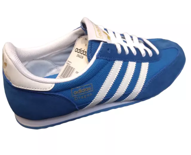 ADIDAS DRAGON ORIGINALS chaussures baskets pour hommes tailles britanniques 7 12 G50922 bleu blanc EUR 57 07 PicClick FR