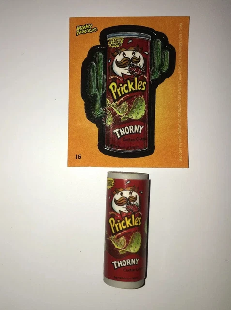 Topps 2011 Wacky Packages #16 Prickles Eraser And Sticker Card