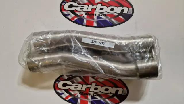 Kawasaki ZZR 400 / 600 UK Made T304 Stainless Exhaust Link Pipes