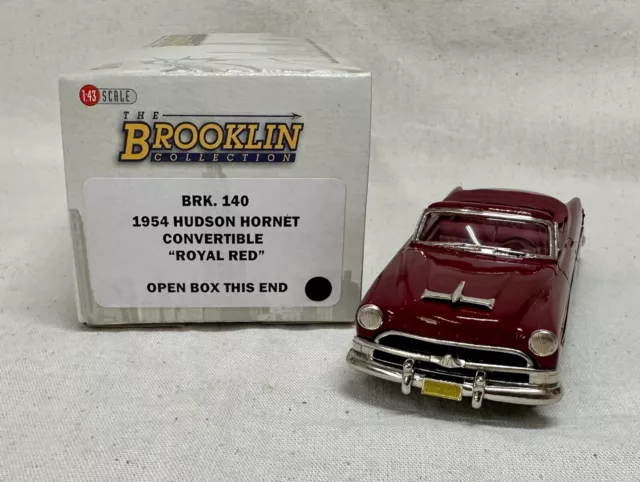 Brooklin Models 1954 Hudson Hornet Convertible BRK140 1/43