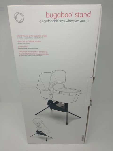 Bugaboo Stand Support for Bassinet, Stroller, Cameleon & Seat, Black 80500ST01