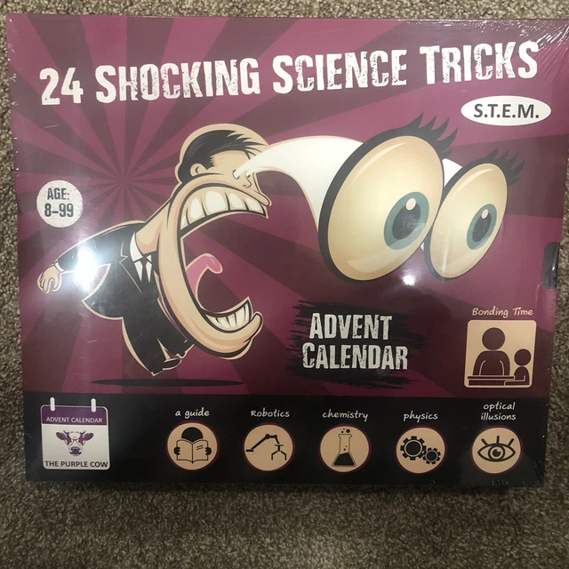 SHOCKING SCIENCE TRICKS Advent Calendar The Purple Cow 24 Science