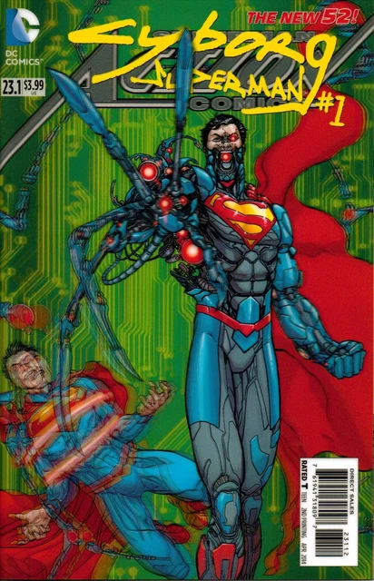 Action Comics (2nd Series) #23.1 (2nd) VF/NM; DC | Cyborg Superman - we combine