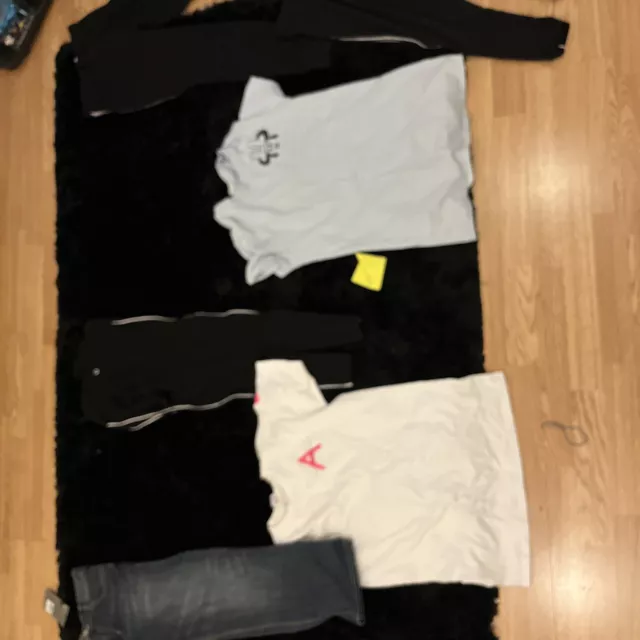 Girls Clothes Bundle 10-11 Years M&S Various 6 Items Jeans Leggings T Shirt
