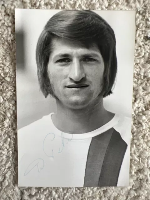 Fußball Autogrammkarte / Werner Peter / HFC Chemie / Signiert / DDR