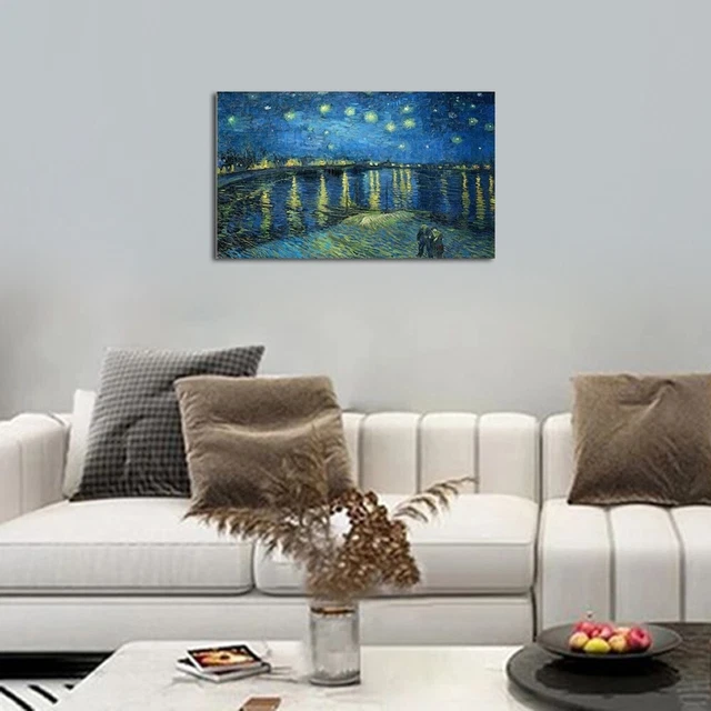 Nuevo Imprimir Pintura Alta Resolución Lienzo Sin Enmarcar Como se muestra en la imagen