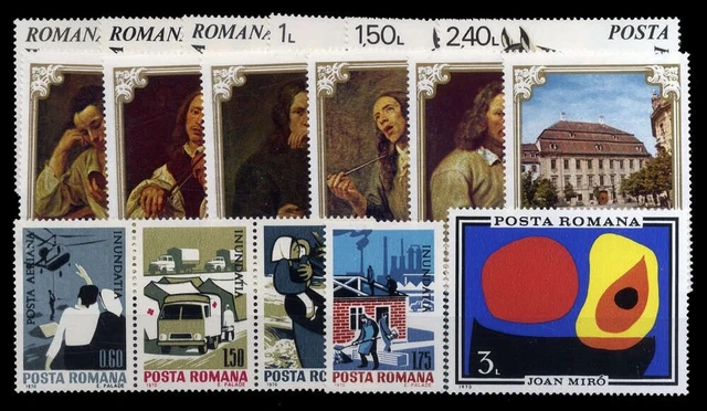 1970, Rumänien, 2883-86 u.a, ** - 1751676