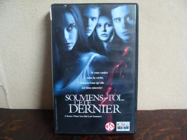 K7 - VHS - SOUVINES-TOI...L'ETE DERNIER - Sara Michelle Gellar - Français -1997