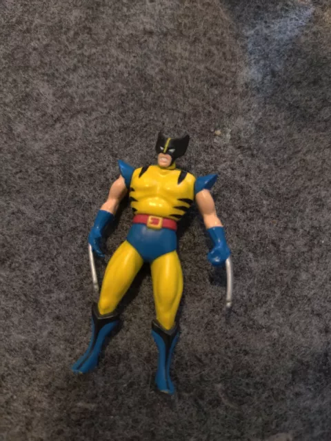 Toy Biz Marvel Heavy Metal Heroes Wolverine Die-Cast Figure 2.5" 1994