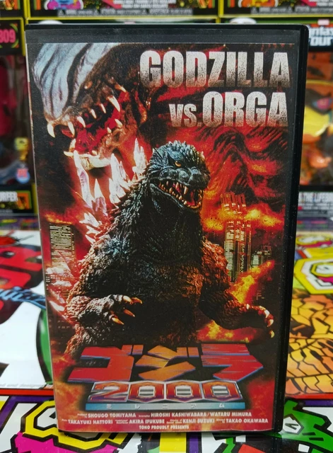 GODZILLA 2000 GODZILLA vs Orga movie VHS japan Import English Sub 1999