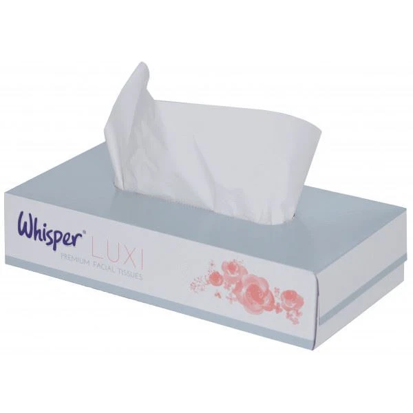Whisper Tessuti viso bianchi 2 strati - 36 scatole da 98 fogli