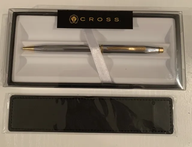 Cross Century Ii Medalist 23Kt Gold And Chrome Ballpoint Pen