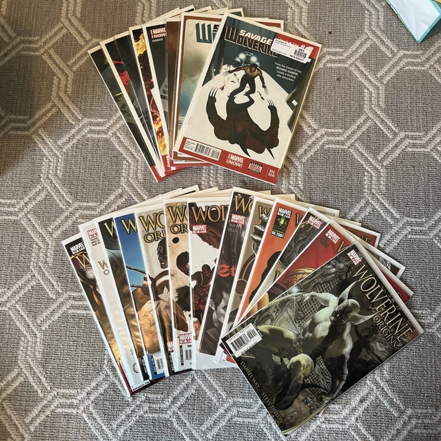 Marvel Comics Wolverine Origins & Savage Wolverine Lot - NM Key Issues