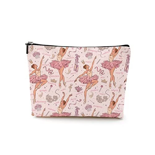 Ovfhus Inspirational Dance Girl Make Up Bag Dance Gifts Dancer Ballet Funny C...