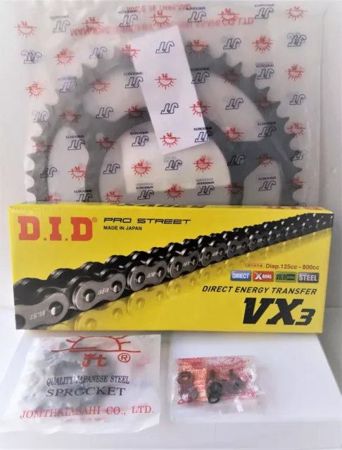 Kawasaki Z 1000 SX - DID Kettensatz chain kit VX3 525