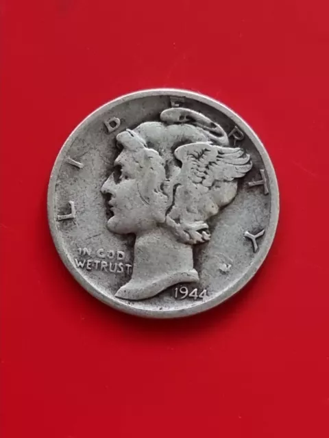 1944-S USA Mercury Dime (900 Silver)