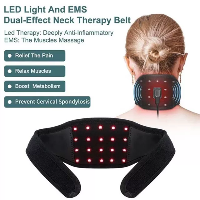 Rotes Licht Therapie Gürtel Laser Lipo Infrarot Licht Wrap Gerät für Körper Hals