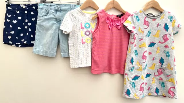 Girls Bundle Of Clothes Age 3-4 Autograph George Tu