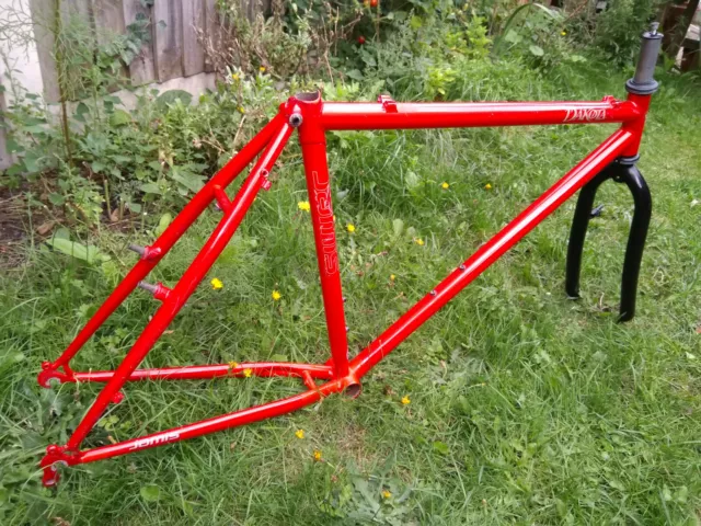 VINTAGE JAMIS TANGE triple butted mountain frame Ahead forks