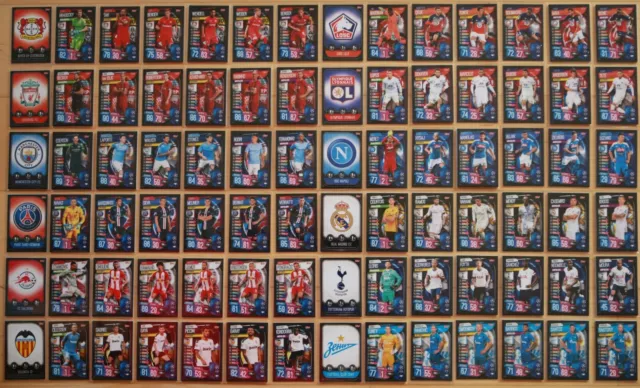 Topps Match Attax Champions League Basiskarten 2019/2020 aussuchen LEV-ZEN 19/20