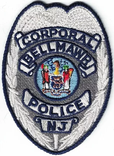 Bellmawr Police New Jersey CORPORAL New Jersey NJ Police Patch