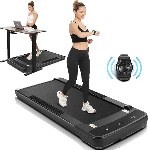 UNDER DESK TREADMILL, 2.5HP Electric Portable Treadmill with LCD Touch