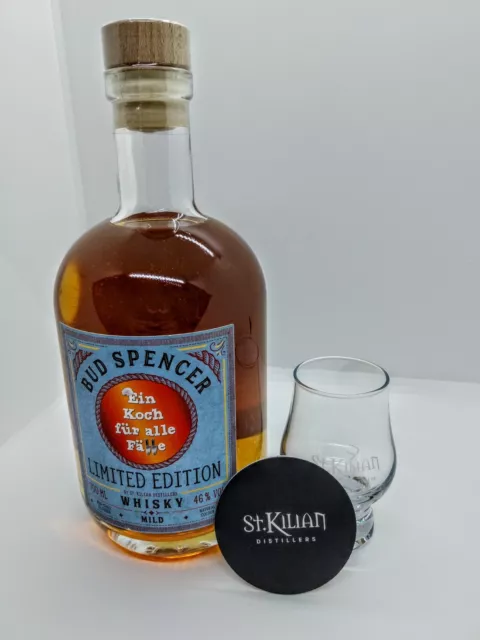 St.KILIAN !Bud SPENCER.  SINGLE MALT WHISKY. Ein KOCH für  alle  Fälle. LIMITED