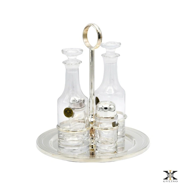 Oliera in argento 800 stile inglese A.38