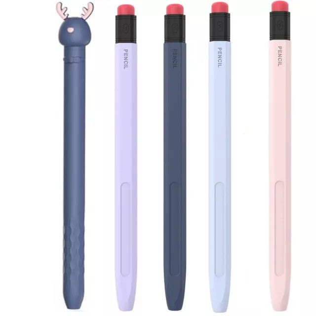 For Apple Pencil 1st Gen Silicone Grip Case Sleeve Soft Cover Holder iPad Pen UK