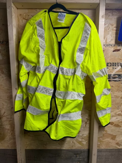 ⭐ Genuine Ex Police Hi-Vis Jacket Size Xlarge Summer Recovery Free Post⭐