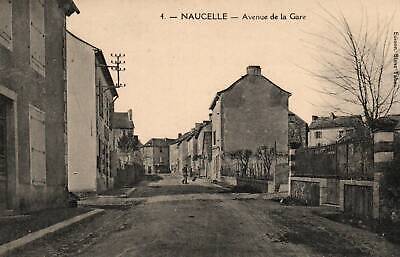 CPA 12 - NAUCELLE (Aveyron) - 4. Avenue de la Gare