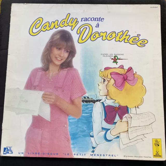 Disque Vinyle Candy Raconte A Dorothée 33 Tours LP Récré A2