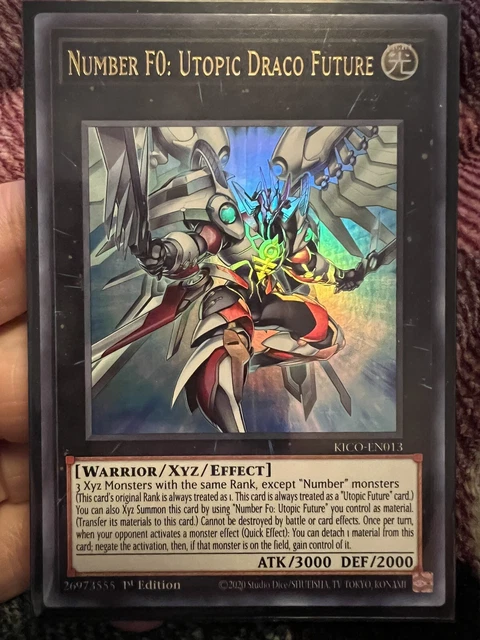 Yugioh Number F0: Utopic Draco Future Kico-En013 - Ultra Rare - Kings Court