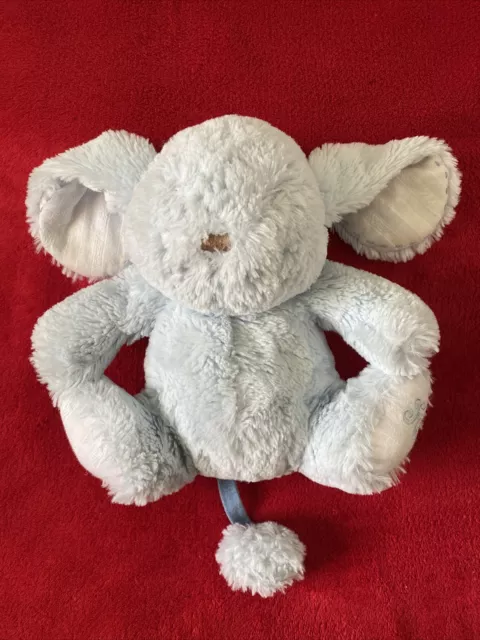 🇫🇷 Doudou peluche lapin bleu ciel micro billes doux 22 cm TARTINE & CHOCOLAT