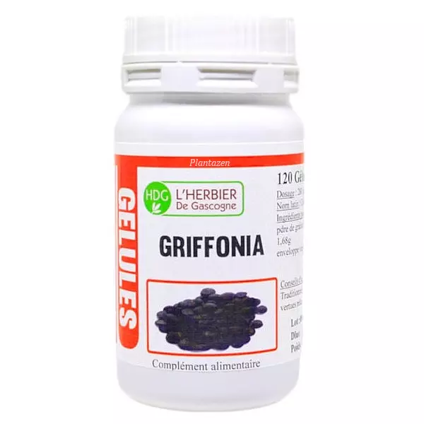 Griffonia Simplicifolia | 5-HTP | 120 gélules  de 280 mg | Soutien émotionnel |