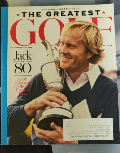 JACK NICKLAUS GOLF MAGAZINE, MASTERS, GOLF, PGA, Tiger Woods